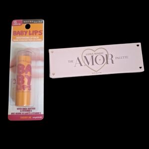 Maybelline Baby Lips in Cherry Me Luna Magic Palette Combo